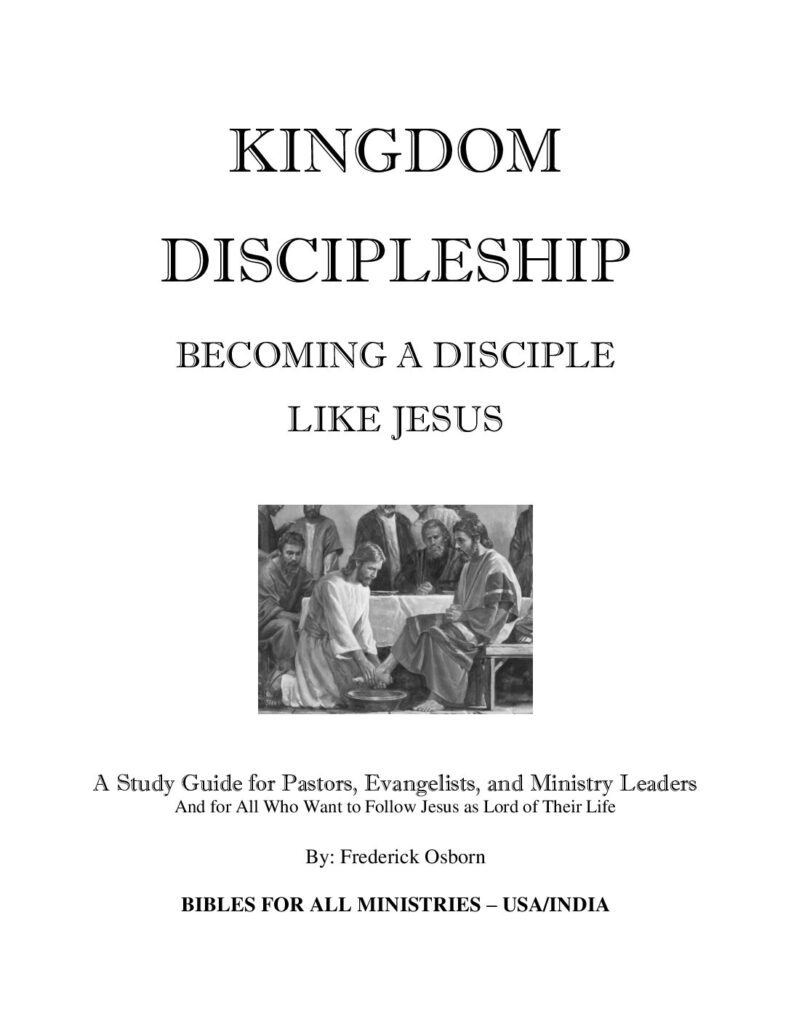 thumbnail of KINGDOM DISCIPLESHIP